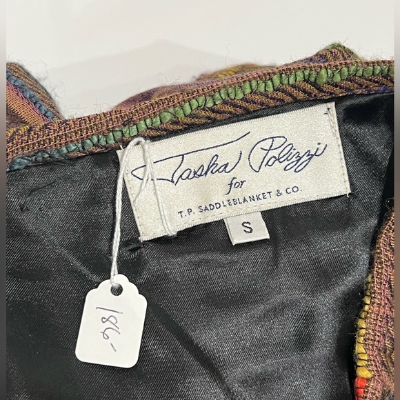 Tasha Polizzi T.P. Saddle Blanket Co  100% Wool Skirt - Picture 7 of 13